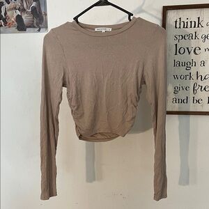 Antea Women's Beige Long Sleeve Top